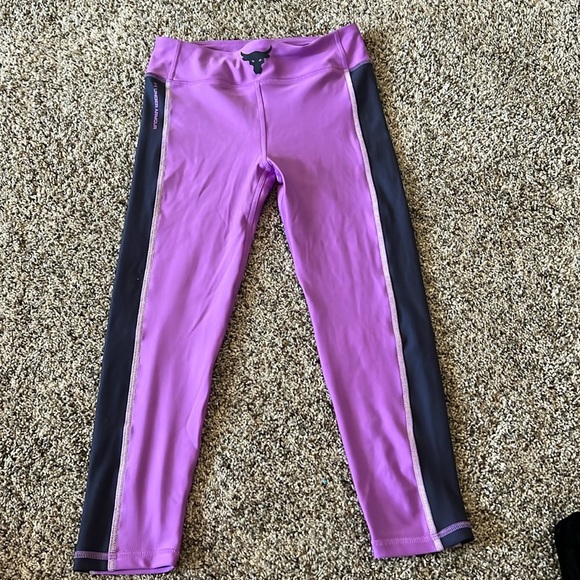 Girls Project Rock ankle leggings size Medium - Picture 1 of 3
